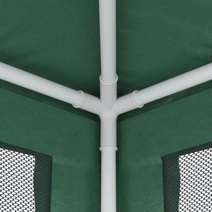 vidaXL Party Tent | Green | High-density polyethylene (HDPE) | 3x9 m