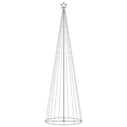 vidaXL Christmas Cone Tree Warm White 732 LEDs 160x500 cm