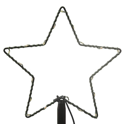 vidaXL Christmas Cone Tree Warm White 1134 LEDs 230x800 cm