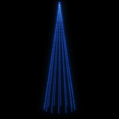 vidaXL Christmas Tree with Spike Blue 1134 LEDs 800 cm