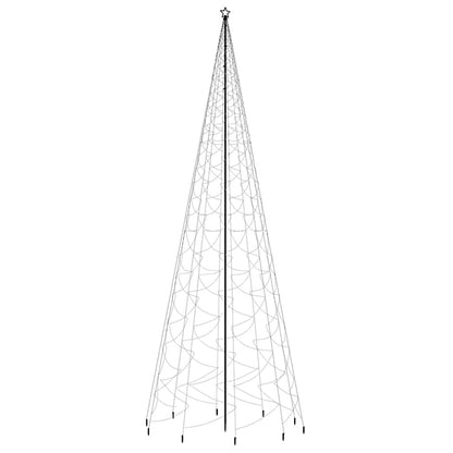 vidaXL Christmas Tree with Spike Blue 3000 LEDs 800 cm