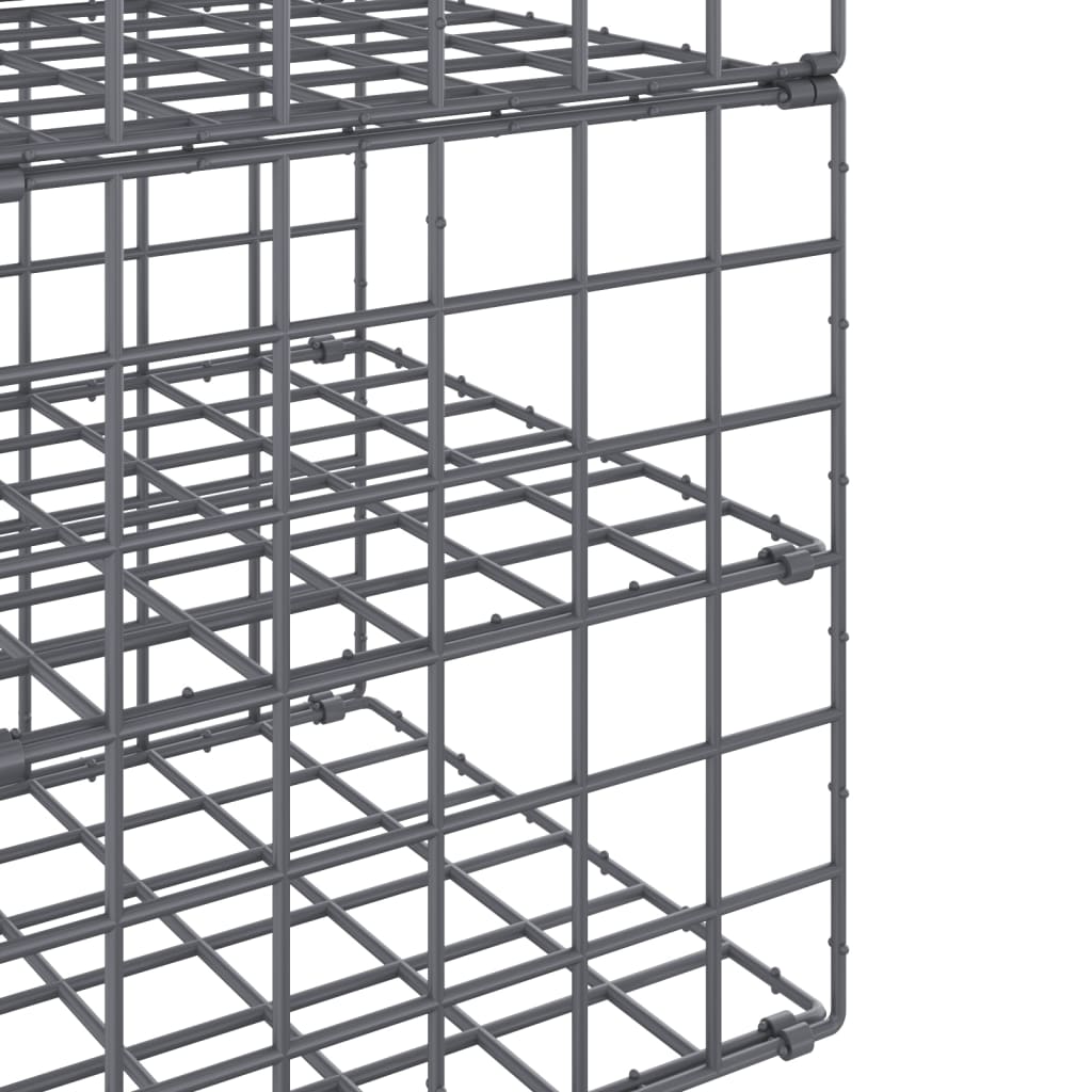vidaXL Hanging Closet Organiser with 7 Shelves 2 pcs