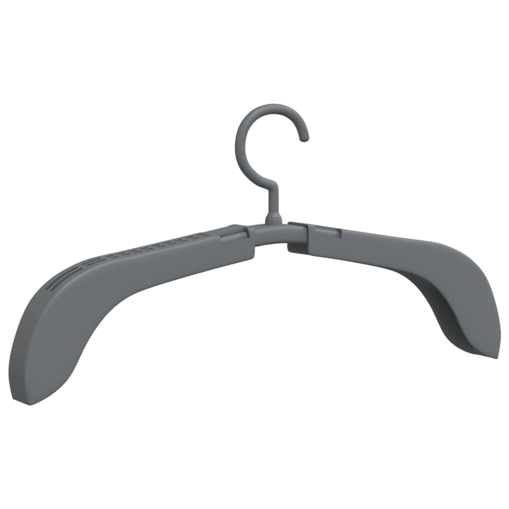 vidaXL Clothes Hanger | Grey | PP (Polypropylene), PE (polyethylene)