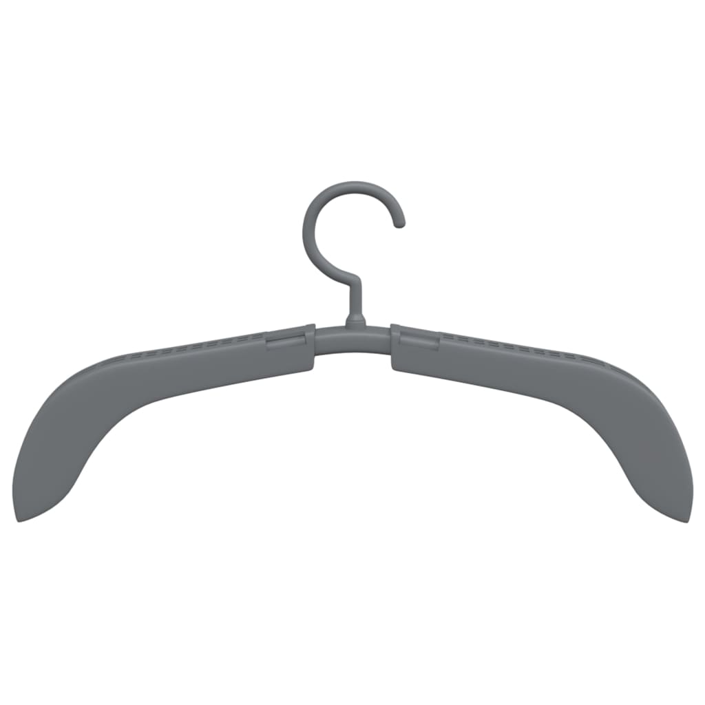 vidaXL Clothes Hanger | Grey | PP (Polypropylene), PE (polyethylene)