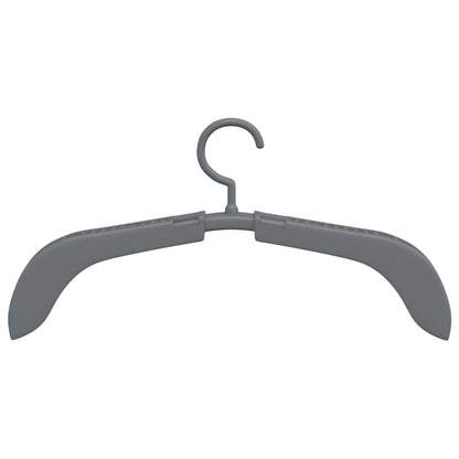 vidaXL Clothes Hanger | Grey | PP (Polypropylene), PE (polyethylene)