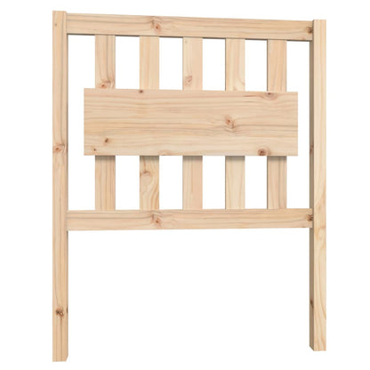vidaXL Bed Frame without Mattress Solid Wood Small Single