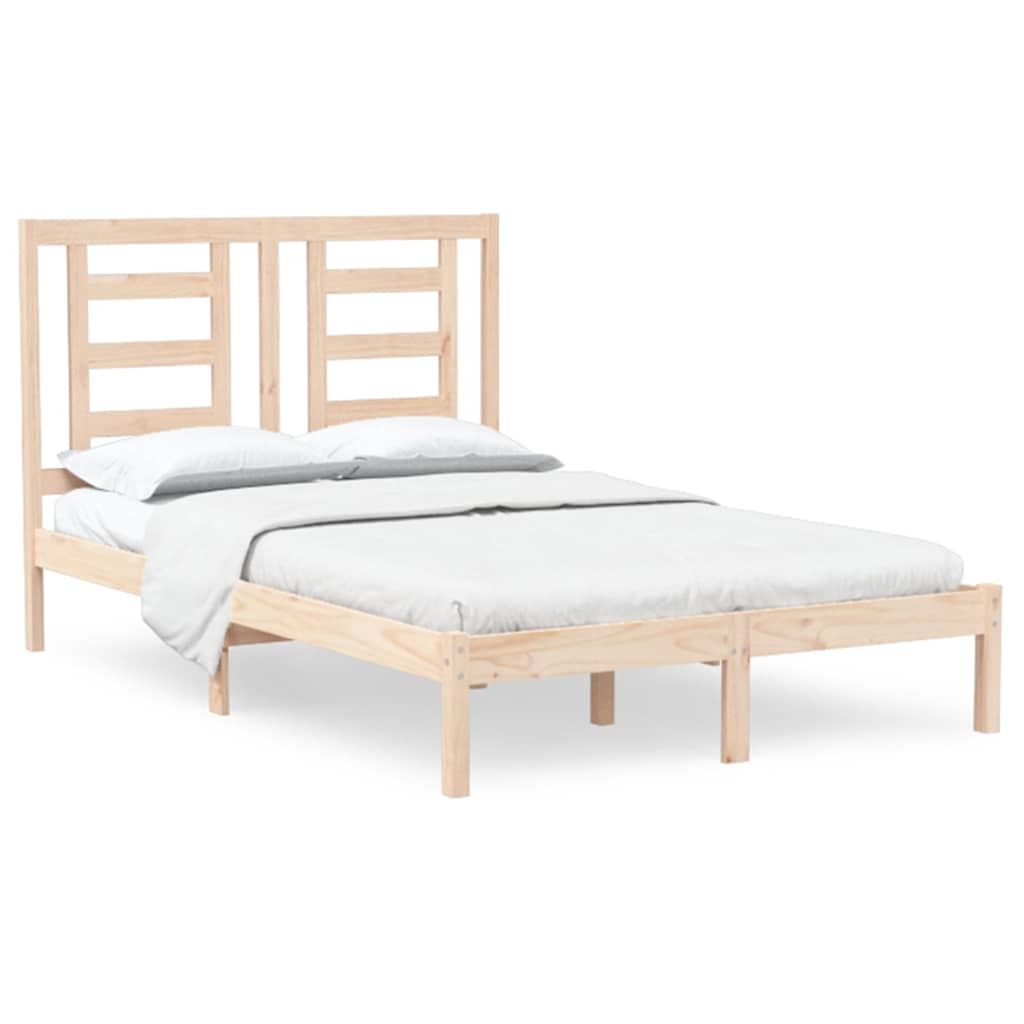 vidaXL Bed Frame without Mattress 120x200 cm Solid Wood Pine