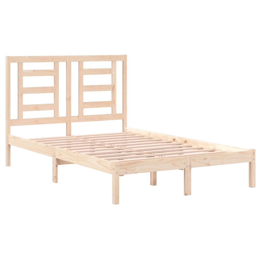 vidaXL Bed Frame without Mattress 120x200 cm Solid Wood Pine