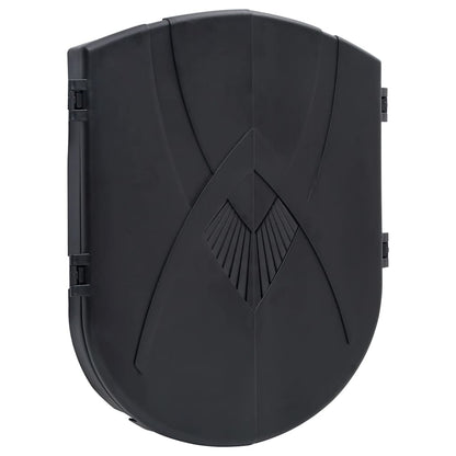 93580 vidaXL Electric Dartboard with Darts Black Polypropylene