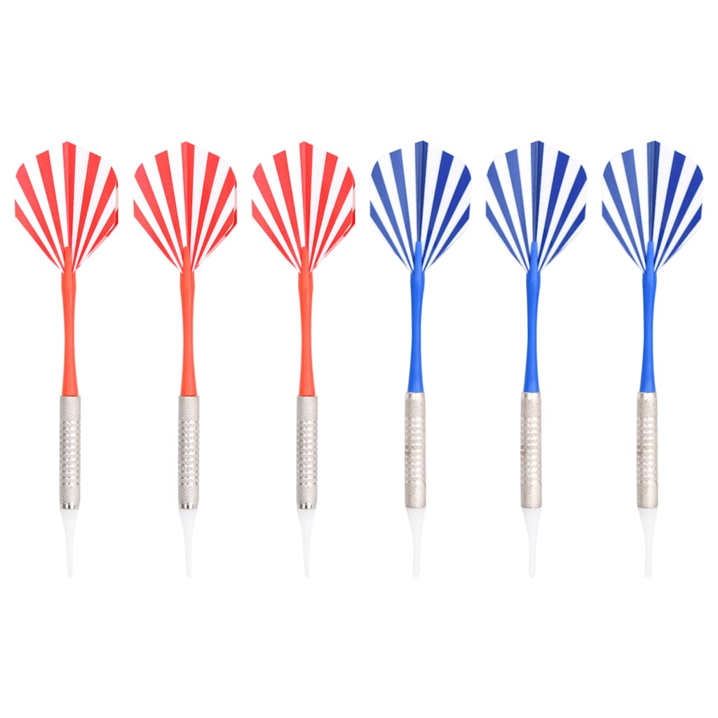 vidaXL Electric Dartboard with Darts Black Polypropylene