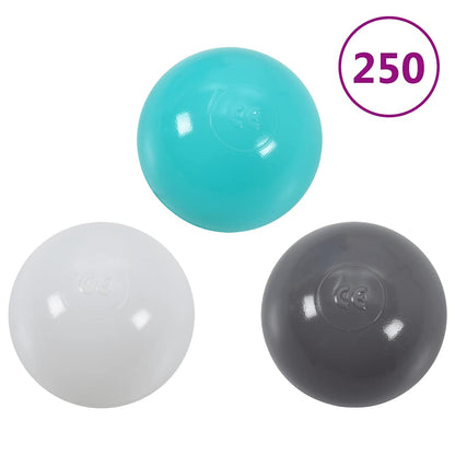 vidaXL Ball Pool with 300 Balls for Kids 75x75x32 cm