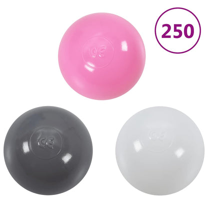 vidaXL Ball Pool with 300 Balls for Kids 75x75x32 cm