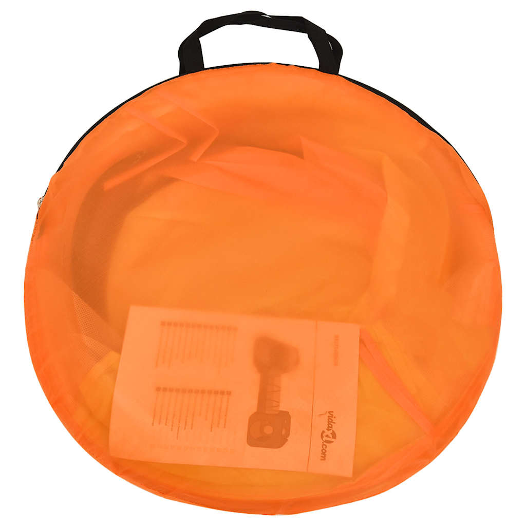 vidaXL Children Play Tent with 250 Balls Multicolour 255x80x100 cm