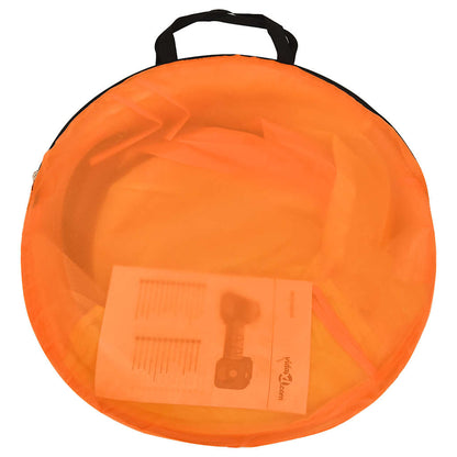 vidaXL Children Play Tent with 250 Balls Multicolour 255x80x100 cm