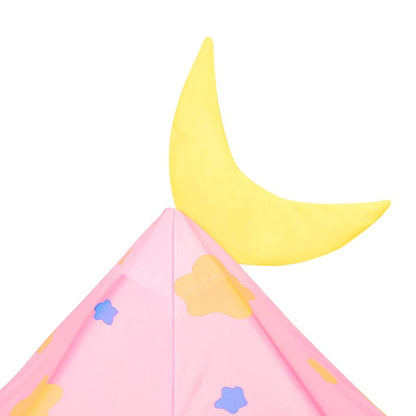 vidaXL Children Play Tent with 250 Balls Pink 301x120x128 cm