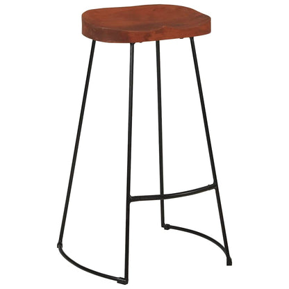 vidaXL Gavin Bar Stools 2 pcs 50x40x78 cm Solid Wood Mango
