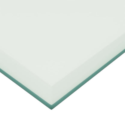 vidaXL Table Top Transparent 40x40 cm Tempered Glass