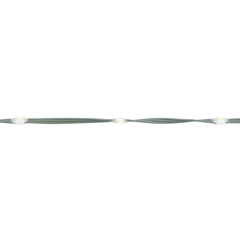 343521 vidaXL Christmas Tree on Flagpole Colourful 108 LEDs 180 cm