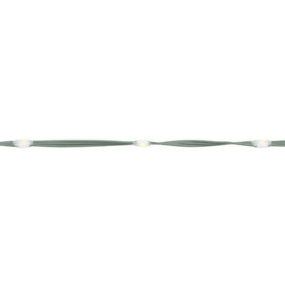 343523 vidaXL Christmas Tree on Flagpole Cold white 310 LEDs 300 cm