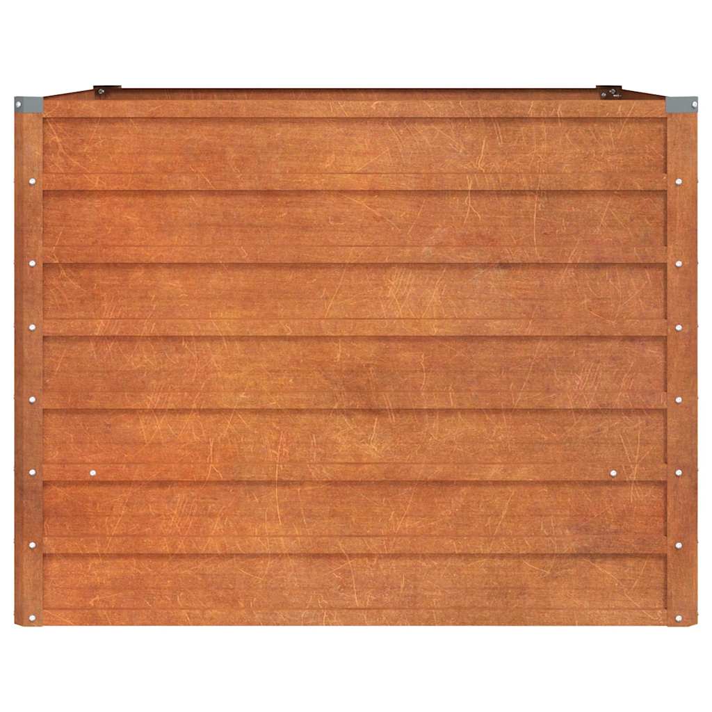 vidaXL Garden Raised Bed | Rusty | Corten Steel | Large | Garden Raised Bed