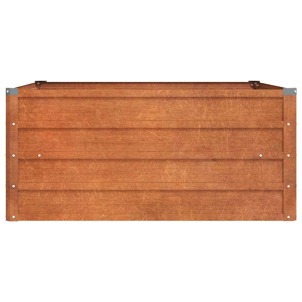 vidaXL Garden Raised Bed | Rusty | Corten Steel | Medium | Durable