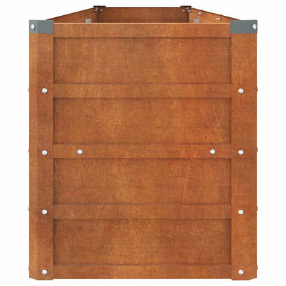 vidaXL Garden Raised Bed | Rusty | Corten steel | 240 cm x 40 cm x 45 cm