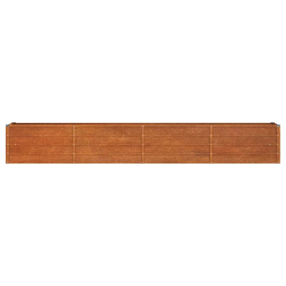 vidaXL Garden Raised Bed | Rusty | Corten steel | 320 x 40 x 45 cm | Durable