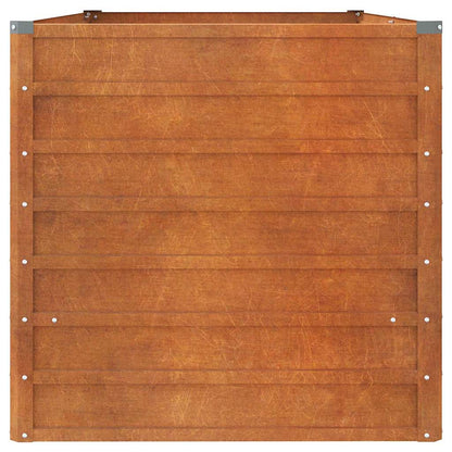 vidaXL Garden Raised Bed Rusty 160x80x77 cm Corten Steel
