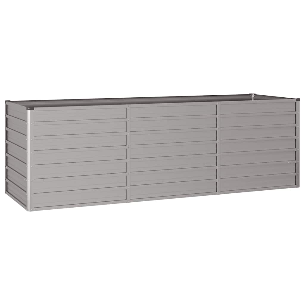 vidaXL Garden Raised Bed Rusty 240x80x77 cm Corten Steel