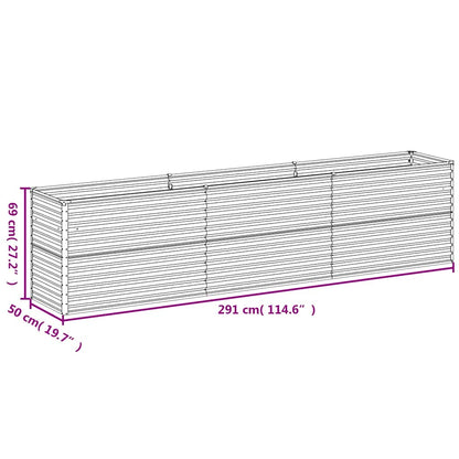 vidaXL Garden Raised Bed 291 x 50 x 69 cm