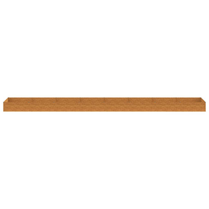 vidaXL Garden Raised Bed 770x100x36 cm Corten Steel