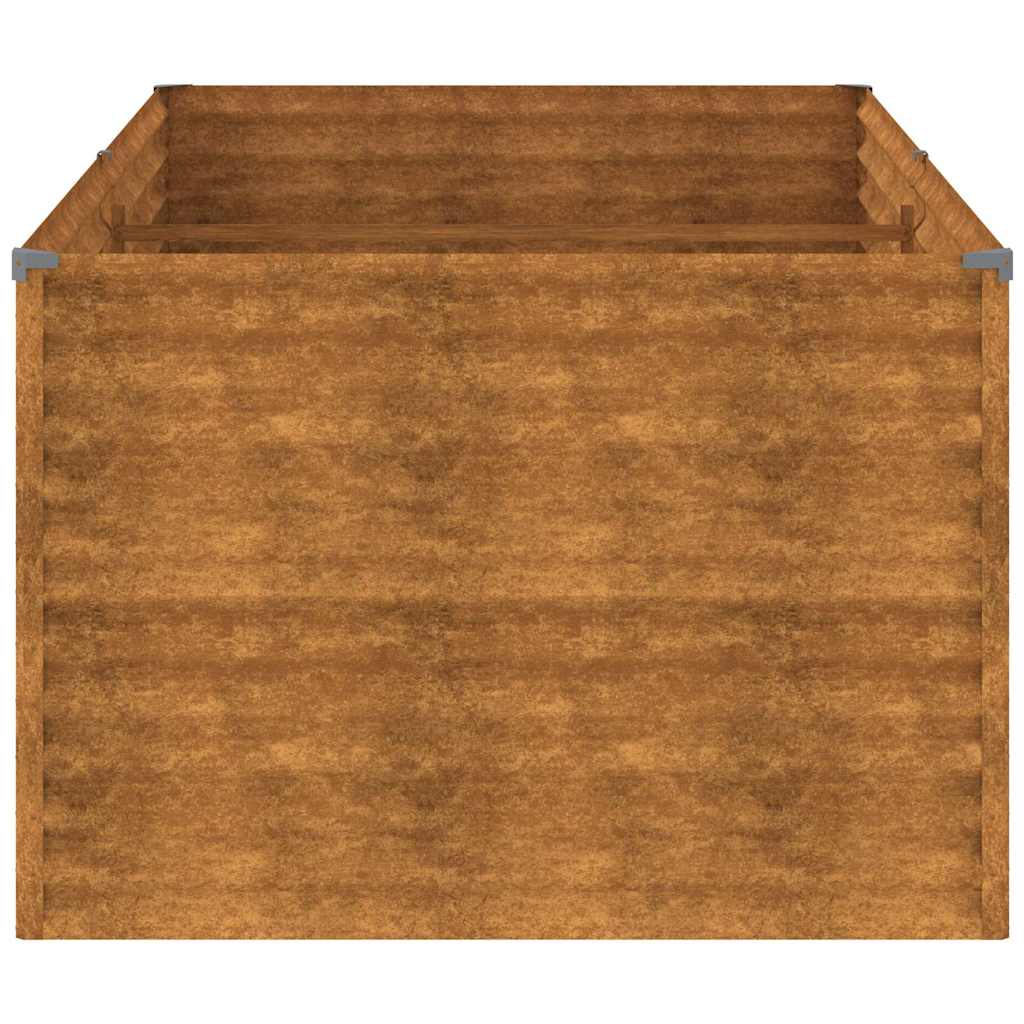 vidaXL Garden Raised Bed 196x100x69 cm Corten Steel