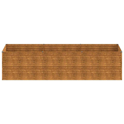 vidaXL Garden Raised Bed 290x100x69 cm Corten Steel