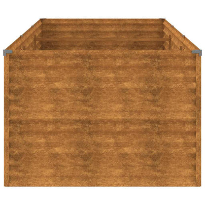 vidaXL Garden Raised Bed 290x100x69 cm Corten Steel