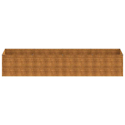 vidaXL Garden Raised Bed 386x100x69 cm Corten Steel