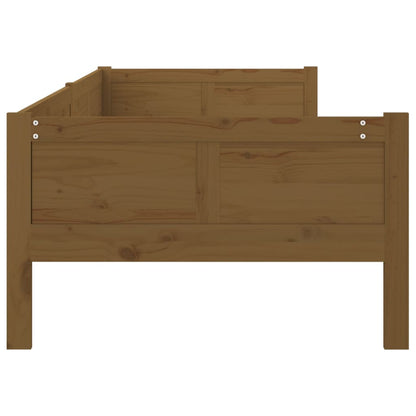 vidaXL Day Bed | Honey brown | Solid pine wood | Single