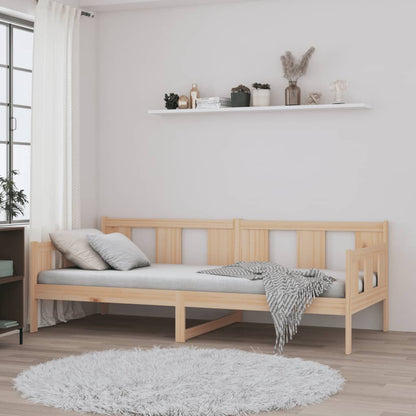 vidaXL Day Bed without Mattress Solid Wood Pine 80x200 cm