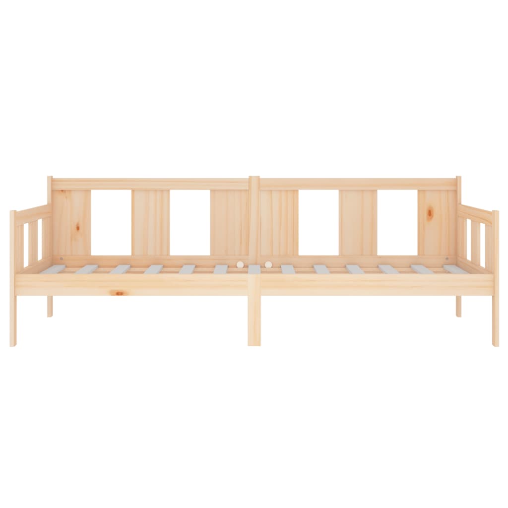 vidaXL Day Bed without Mattress Solid Wood Pine 80x200 cm