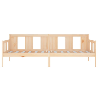 vidaXL Day Bed without Mattress Solid Wood Pine 80x200 cm