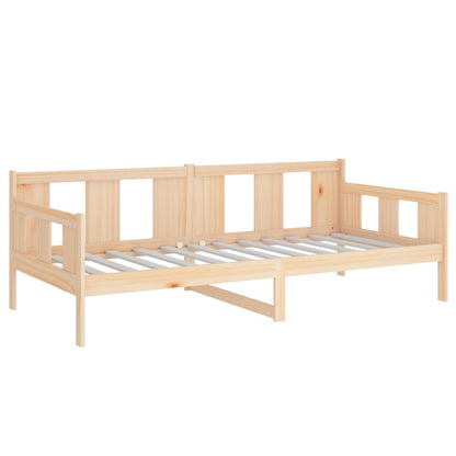 vidaXL Day Bed without Mattress Solid Wood Pine 90x190 cm Single