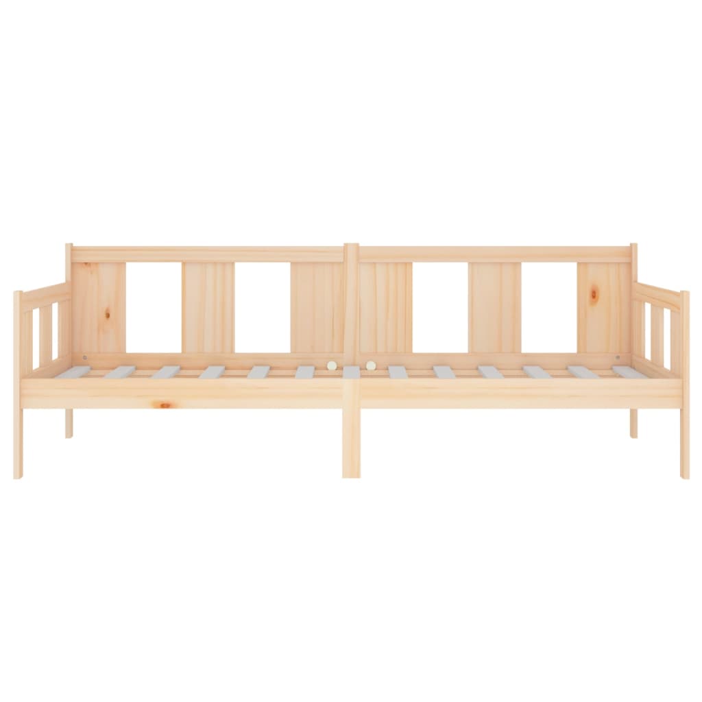 vidaXL Day Bed without Mattress Solid Wood Pine 90x190 cm Single