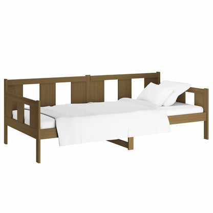 vidaXL Day Bed | Honey Brown | Solid Pine Wood