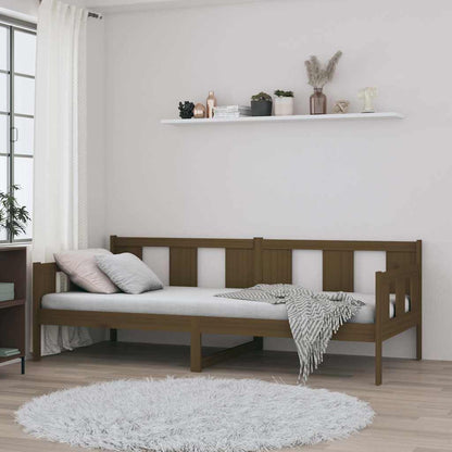 vidaXL Day Bed | Honey Brown | Solid Pine Wood