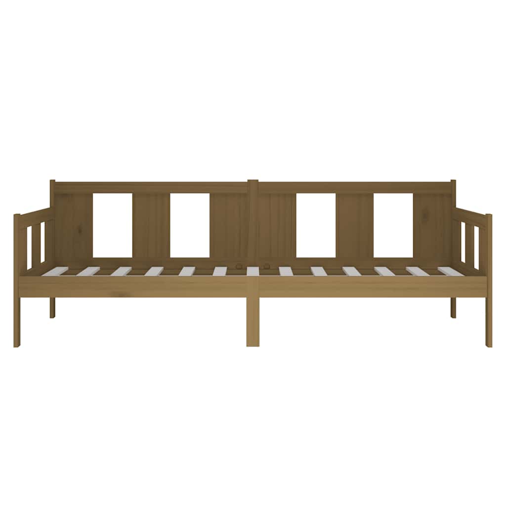 vidaXL Day Bed | Honey Brown | Solid Pine Wood