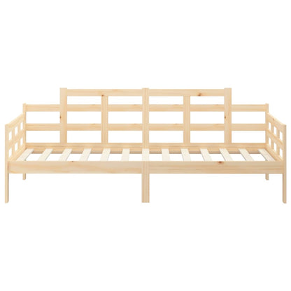vidaXL Day Bed without Mattress Solid Wood Pine 90x200 cm