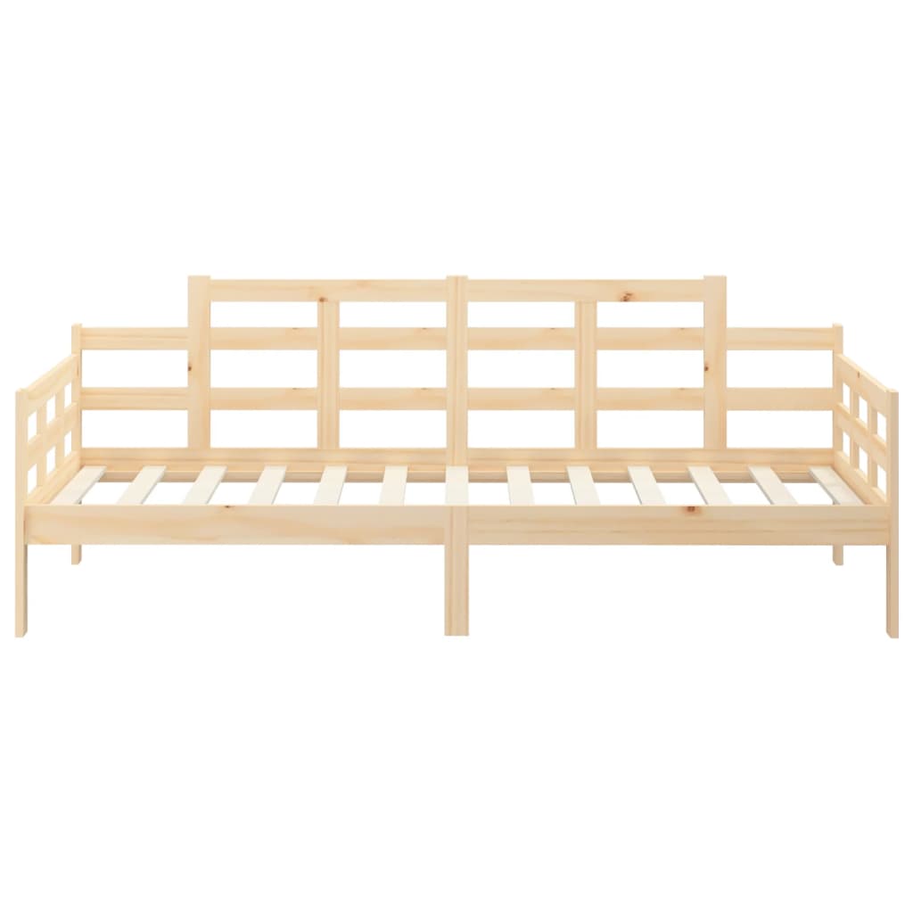 vidaXL Day Bed without Mattress Solid Wood Pine 80x200 cm
