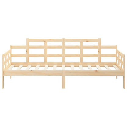 vidaXL Day Bed without Mattress Solid Wood Pine 80x200 cm