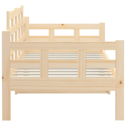 vidaXL Day Bed without Mattress Solid Wood Pine 80x200 cm