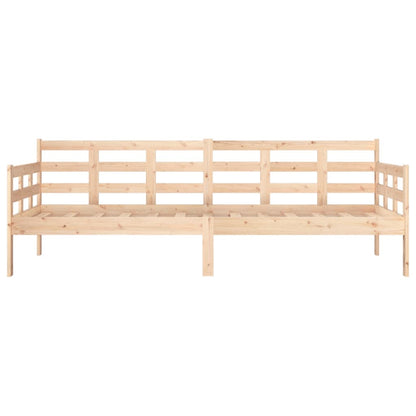 vidaXL Day Bed | Natural Pine | Solid pinewood | 80x200 cm