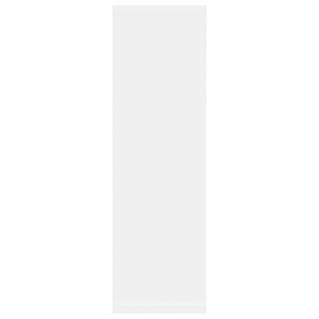 vidaXL Wall Shelf White 85x16x52.5 cm Engineered Wood